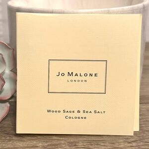 NEW Jo Malone Wood Sage & Sea Salt Cologne Fragrance Sample Spray 1.5ml/0.05oz